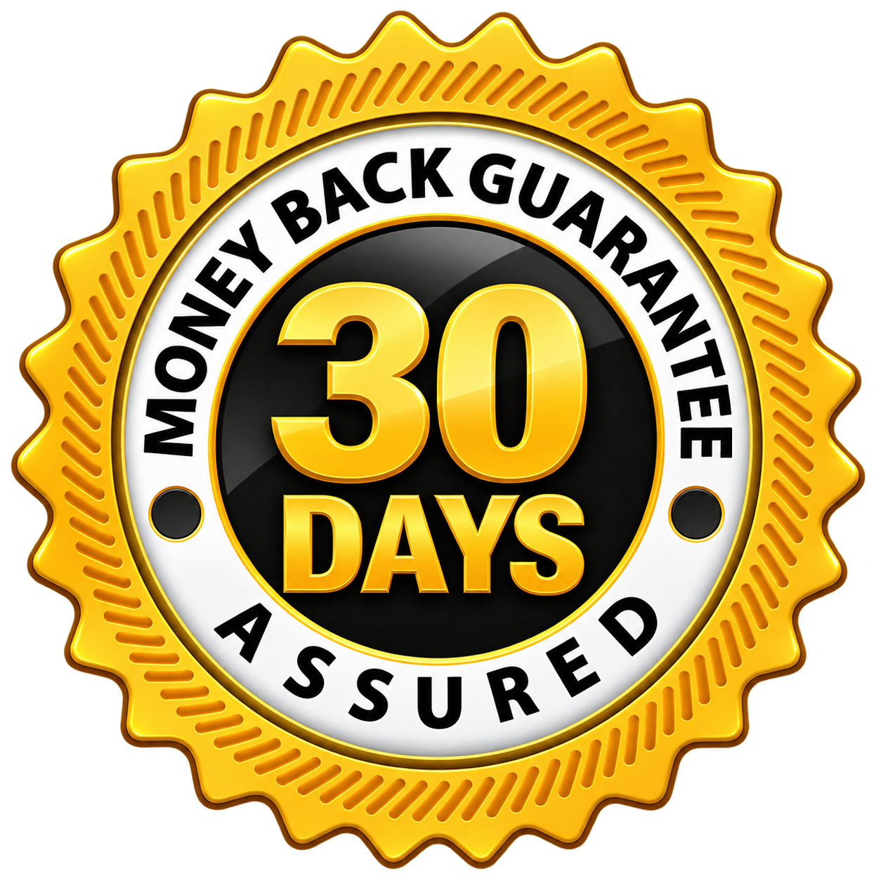 30 Day Money Back Guarantee