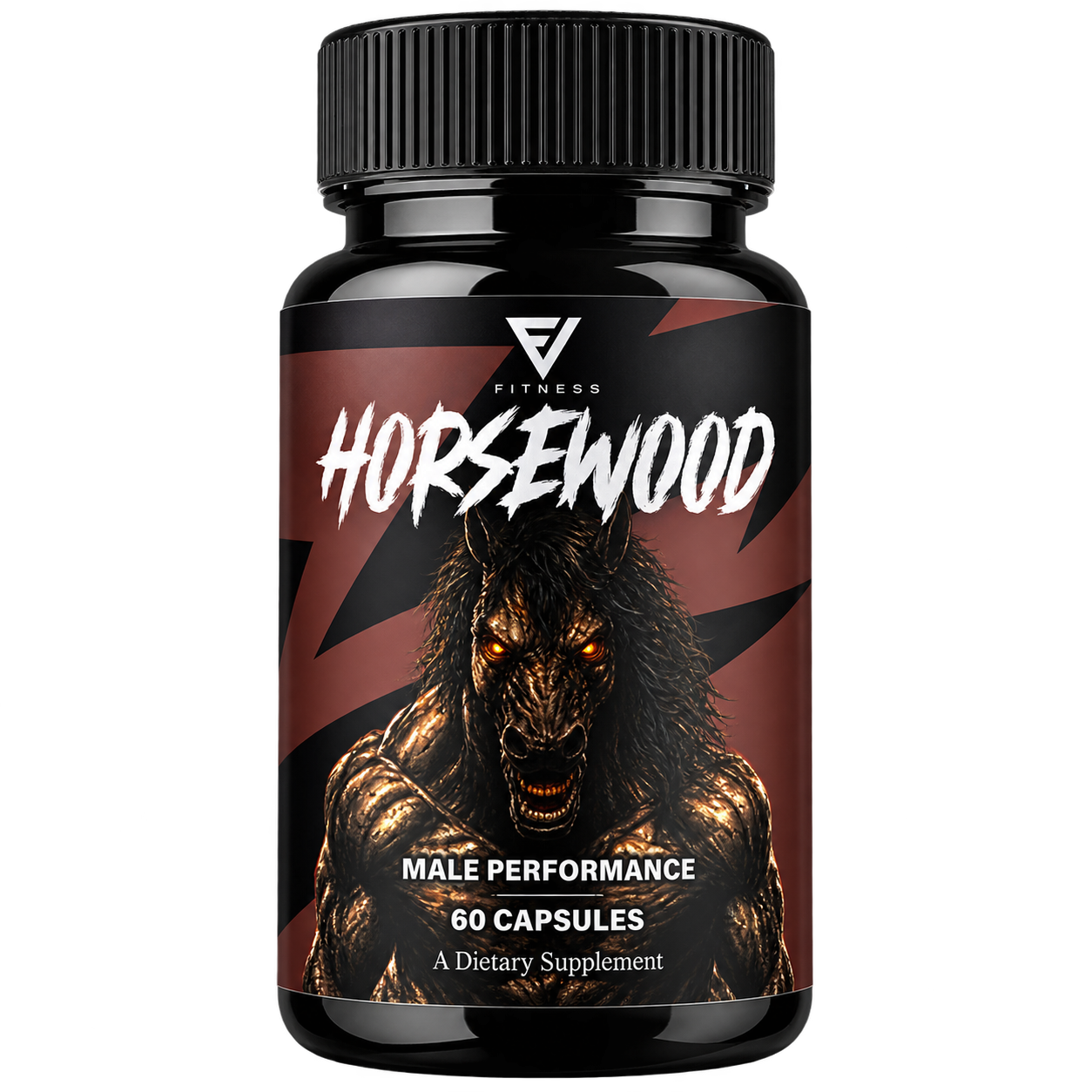 Horsewood male vitality supplement bottle