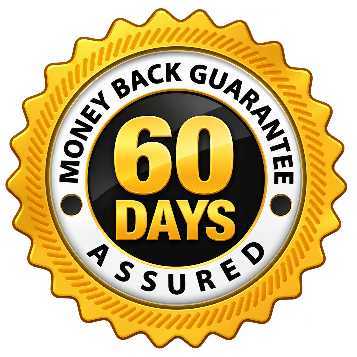 60 Day Money Back Guarantee